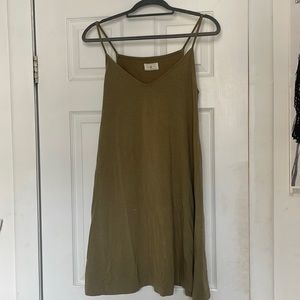 Comfy khaki dress